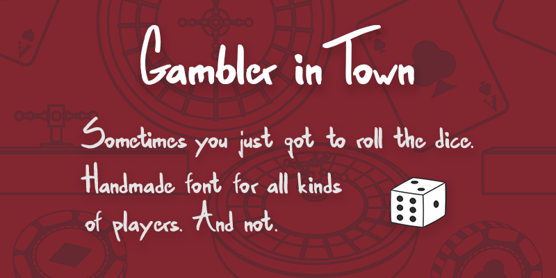 Gambler in Town Regular Font
